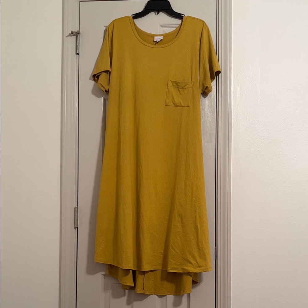 Mustard Yellow LuLaRoe Carly